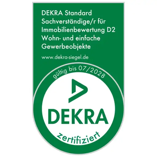 DEKRA Siegel für Immobilienbewertung bis 2028
