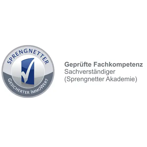 Logo der Sprengnetter Akademie mit Fachkompetenz-Siegel